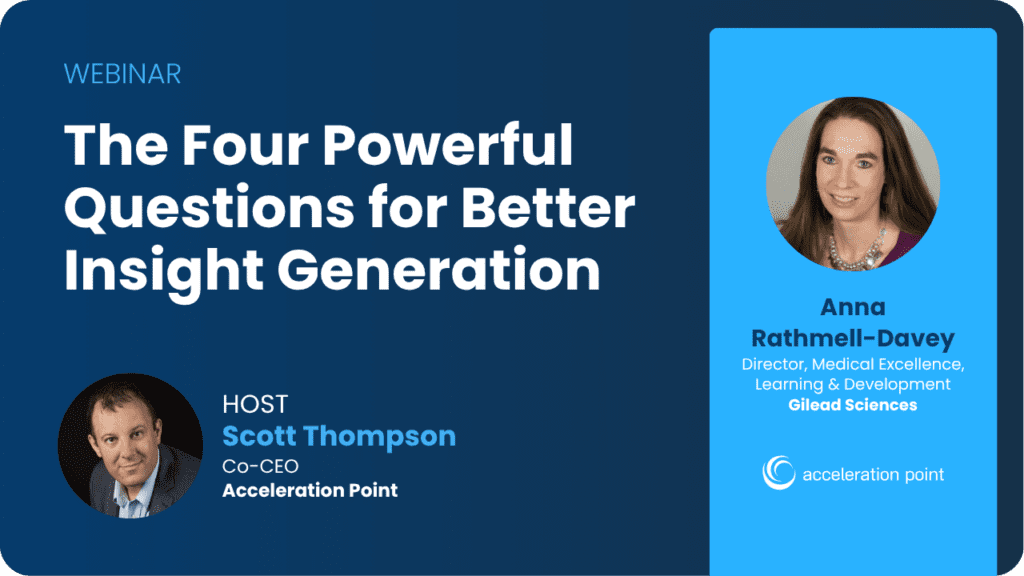 The Four Questions For Better Insight Generation I Medical Affairs